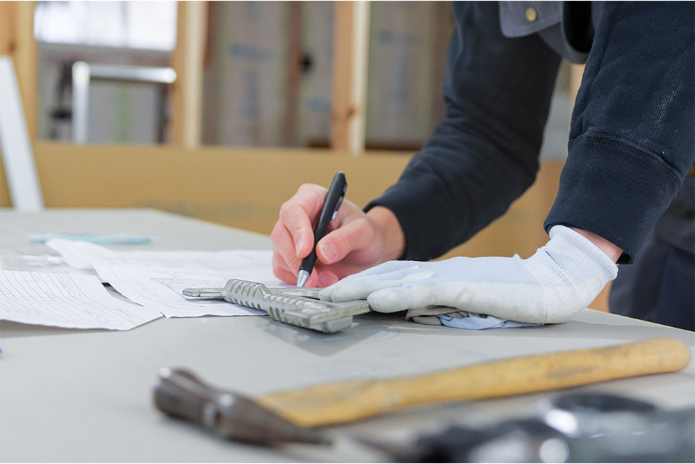 丁寧で無駄のない施工体制